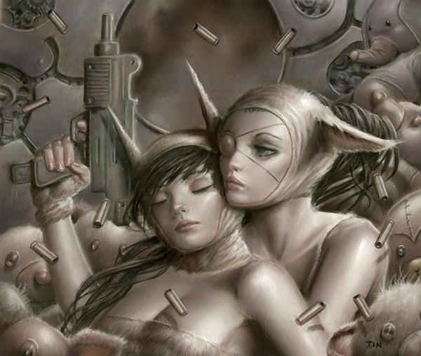 Paintings by Tin