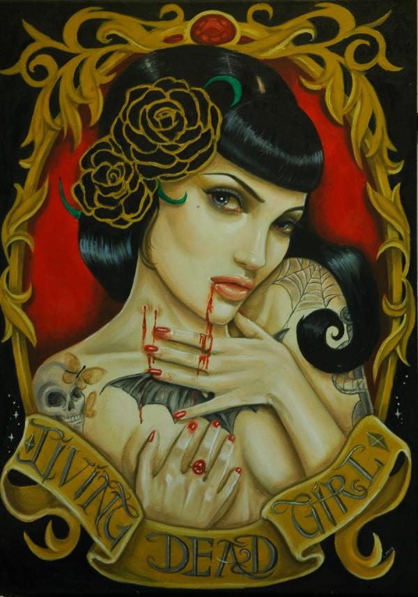 Tattoo Paintings by Lisa McIntyre