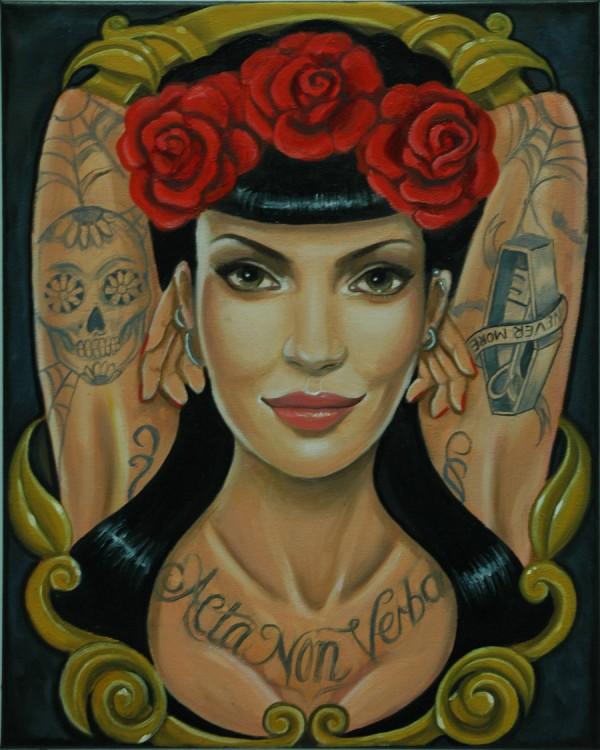Tattoo Paintings by Lisa McIntyre