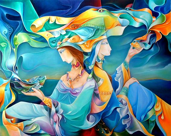 Paintings by Orestes Bouzon