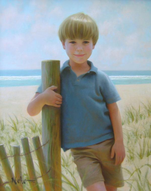 Children's Eyes - Paintings by Brian Neher