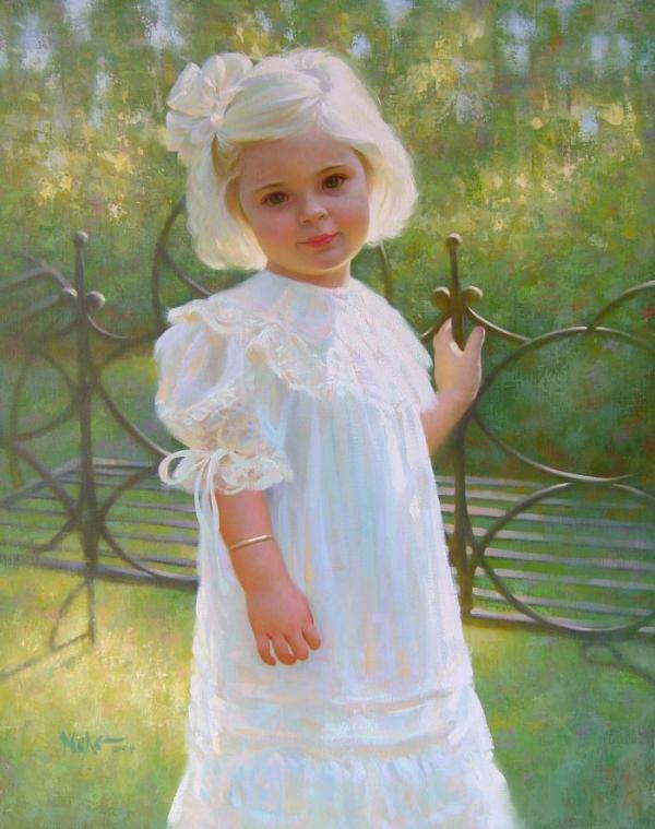 Children's Eyes - Paintings by Brian Neher