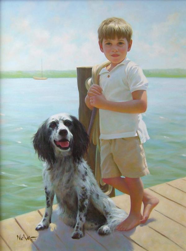 Children's Eyes - Paintings by Brian Neher