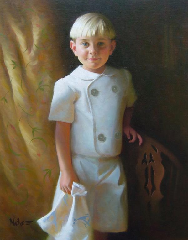Children's Eyes - Paintings by Brian Neher