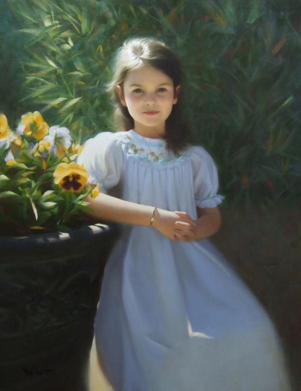 Children's Eyes - Paintings by Brian Neher