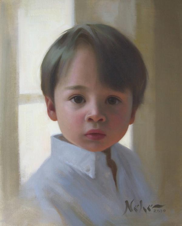 Children's Eyes - Paintings by Brian Neher