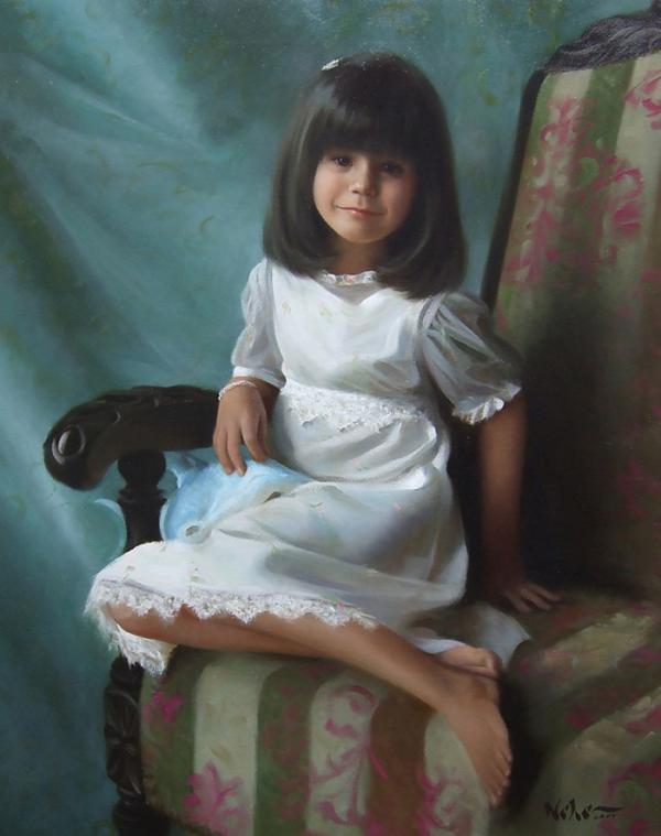 Children's Eyes - Paintings by Brian Neher