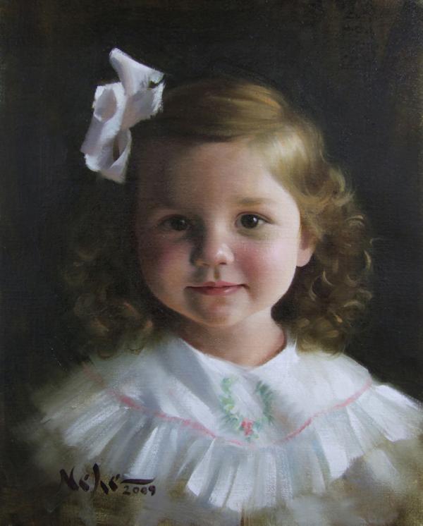 Children's Eyes - Paintings by Brian Neher