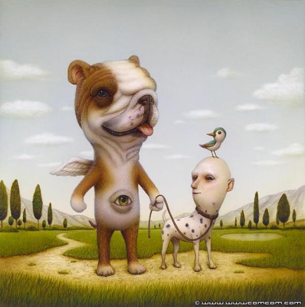 Creative Paintings by Naoto Hattori