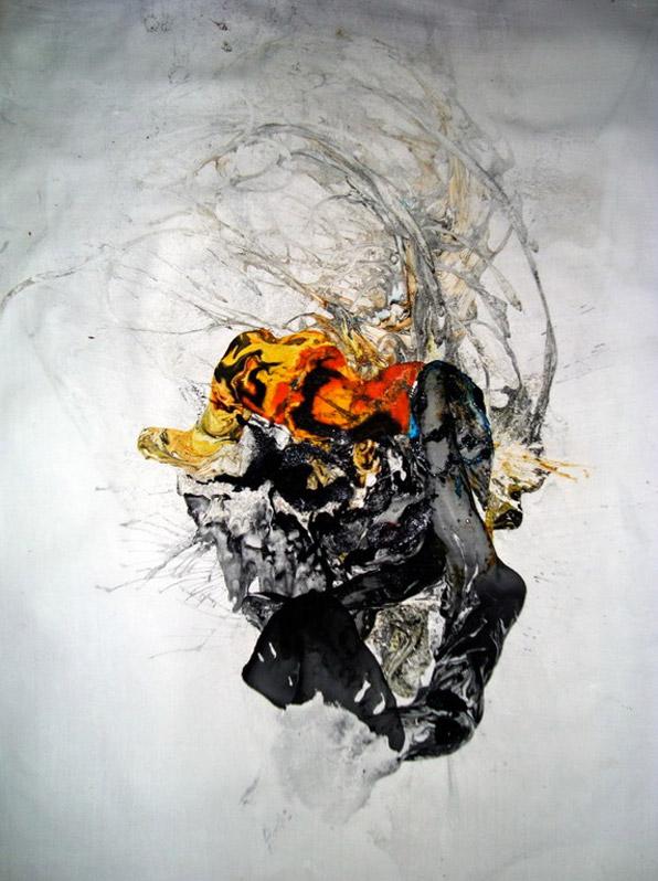 Abstract Paintings by I Wayan Sudarsana Yansen