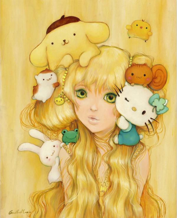 Colorful Paintings by Camilla d’Errico