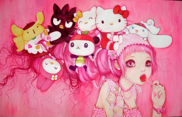 Colorful Paintings by Camilla d’Errico