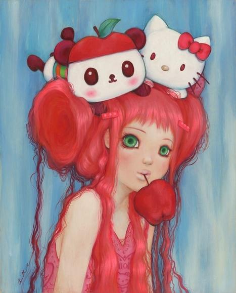 Colorful Paintings by Camilla d’Errico