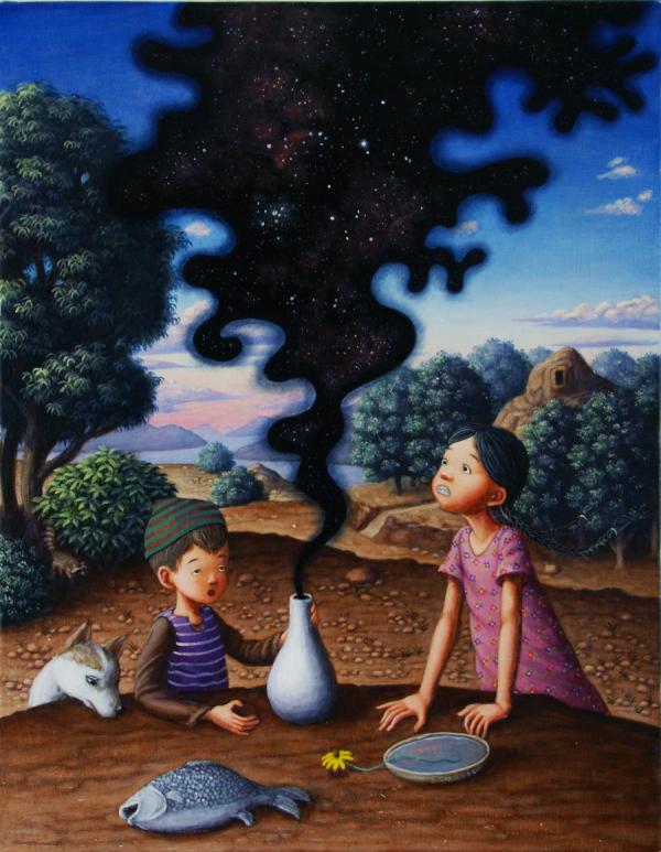 Paintings by Shinya Okayama