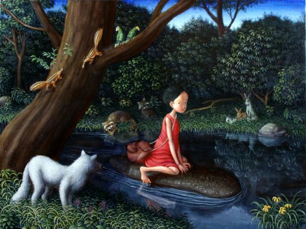 Paintings by Shinya Okayama