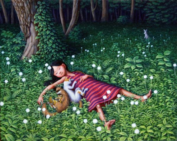 Paintings by Shinya Okayama