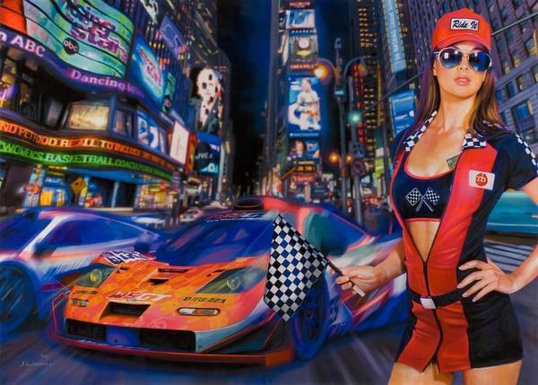 Bold and Beautiful Paintings by Tos Kostermans