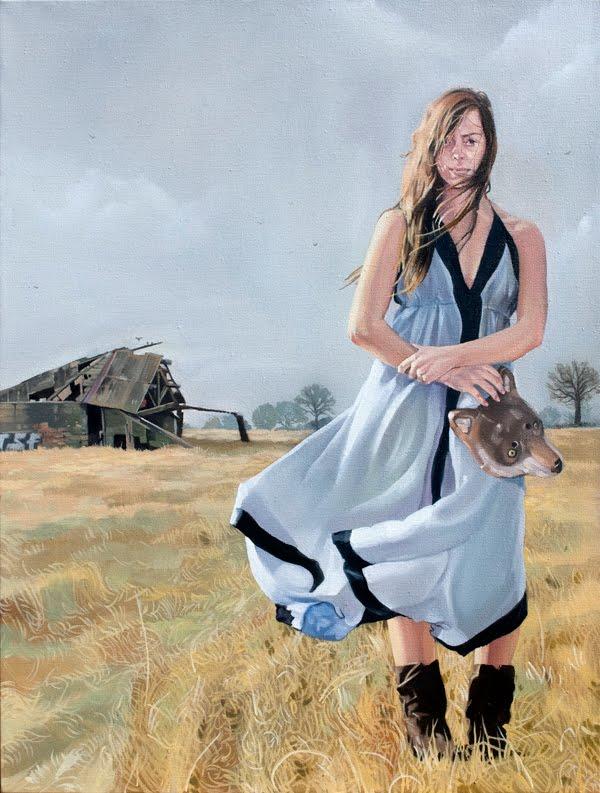 Paintings by Nate Frizzell