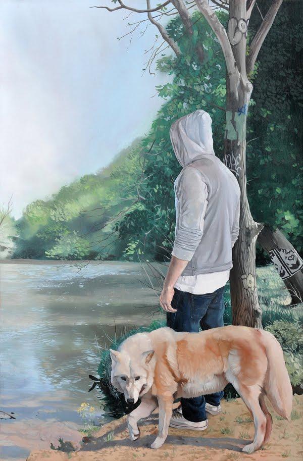 Paintings by Nate Frizzell