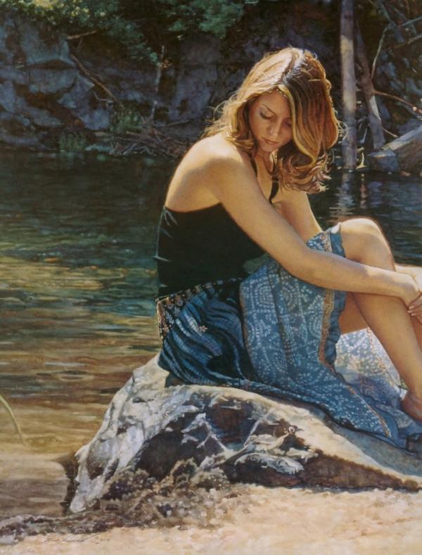 Watercolor Paintings by Steve Hanks