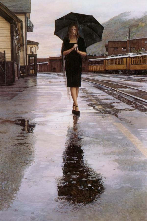 Watercolor Paintings by Steve Hanks