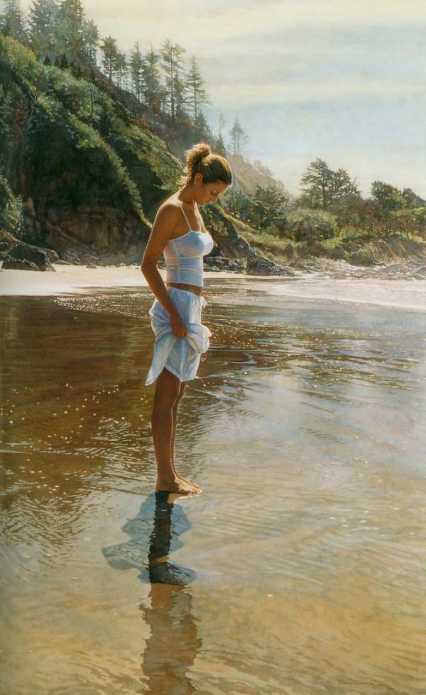 Watercolor Paintings by Steve Hanks