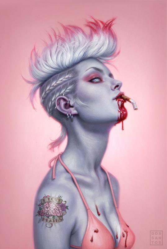 Fine Paintings by Dan Dos Santos