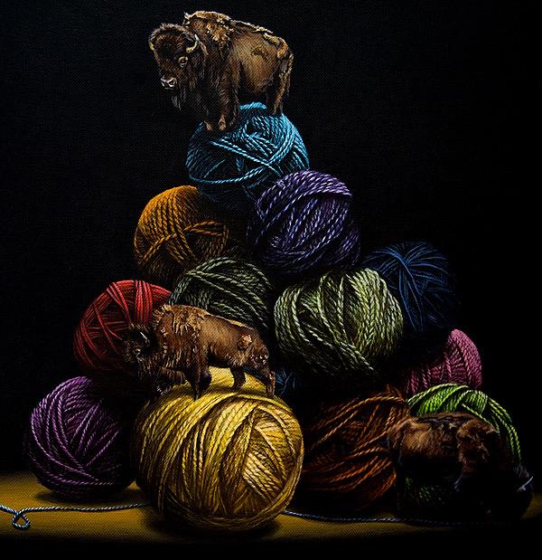 Paintings by Jacub Gagnon