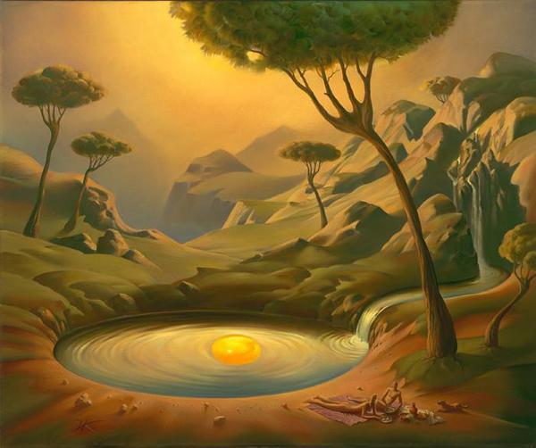 Paintings by Vladimir Kush