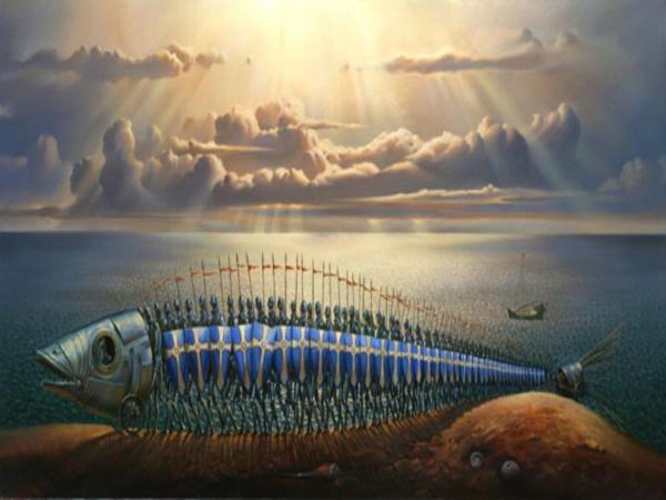 Paintings by Vladimir Kush