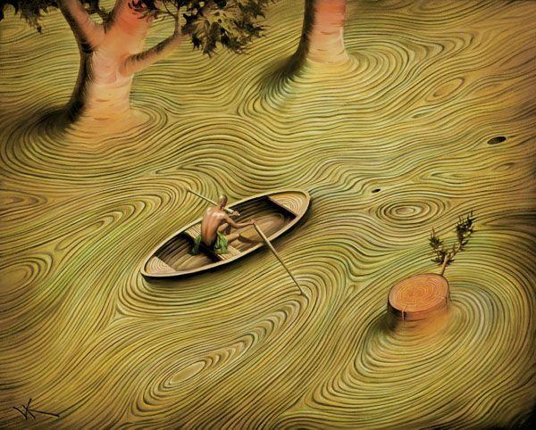 Paintings by Vladimir Kush