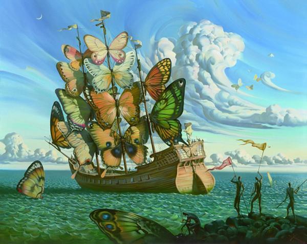 Paintings by Vladimir Kush