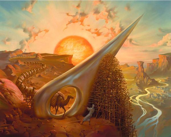 Paintings by Vladimir Kush