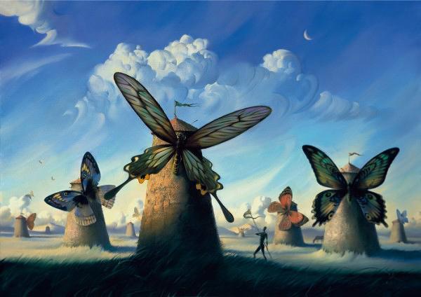 Paintings by Vladimir Kush
