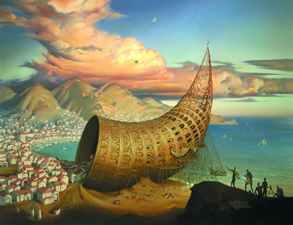 Paintings by Vladimir Kush