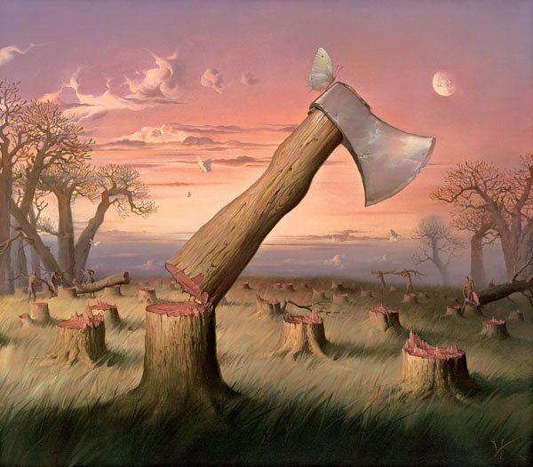 Paintings by Vladimir Kush