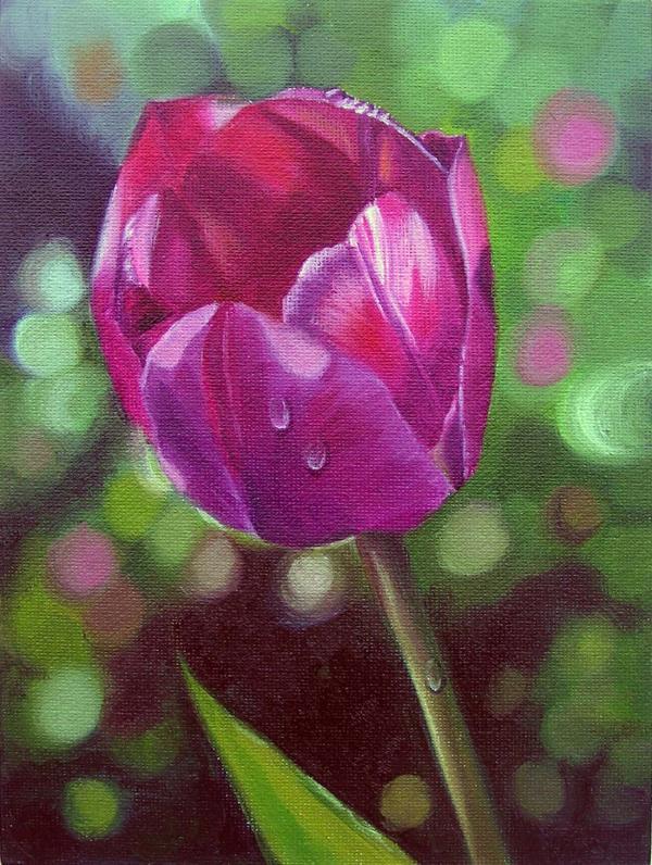 Beautiful Rose Paintings by Doris Joa