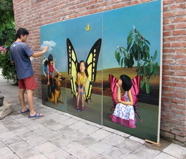 Paintings by Bai Chunyu