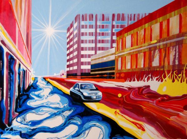 Paintings by Amy Shackleton