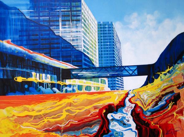 Paintings by Amy Shackleton