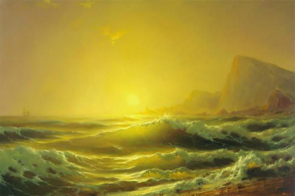 Seascapes Paintings by George Dmitriev