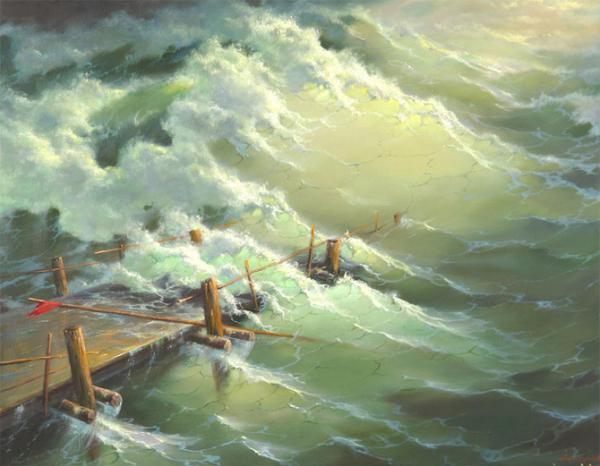 Seascapes Paintings by George Dmitriev