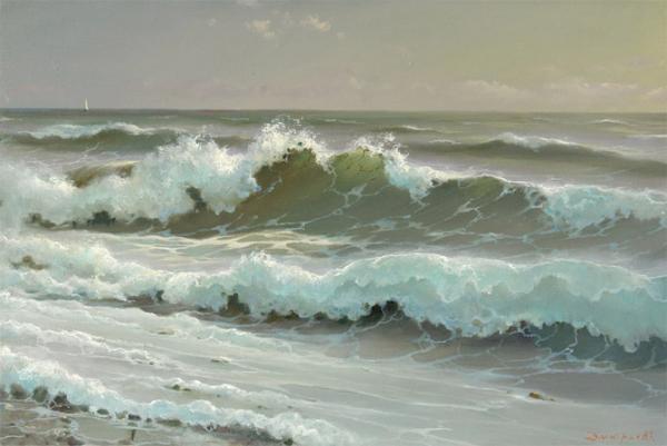 Seascapes Paintings by George Dmitriev