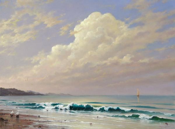 Seascapes Paintings by George Dmitriev