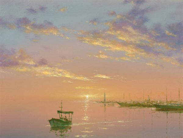 Seascapes Paintings by George Dmitriev