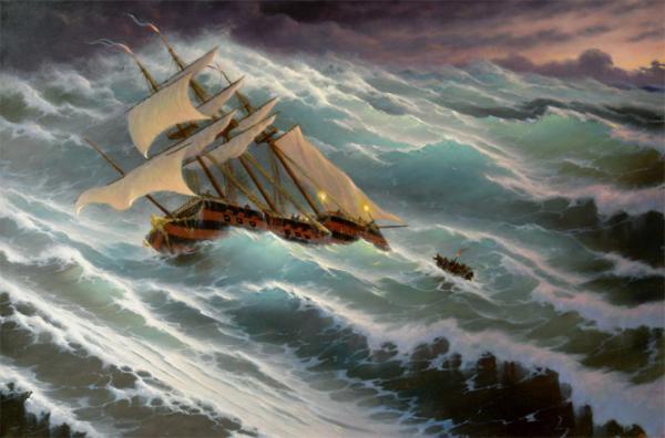 Seascapes Paintings by George Dmitriev