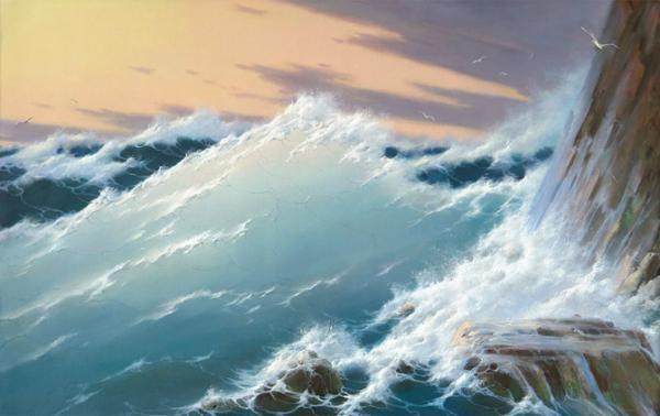 Seascapes Paintings by George Dmitriev