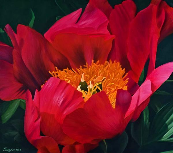 Flower Paintings Andrey Nikulin