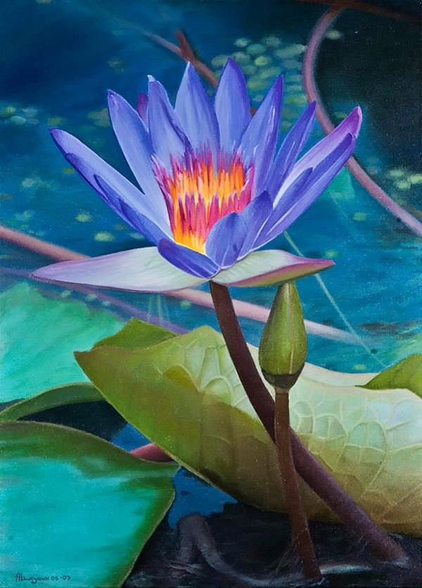 Flower Paintings Andrey Nikulin