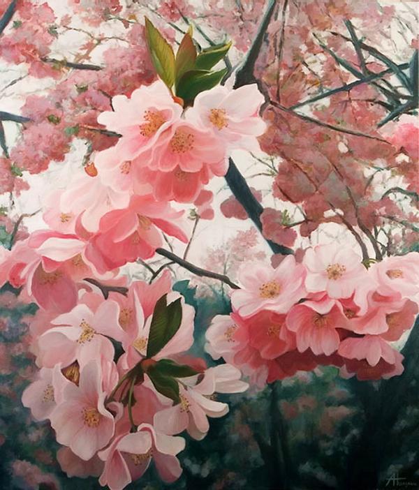 Flower Paintings Andrey Nikulin